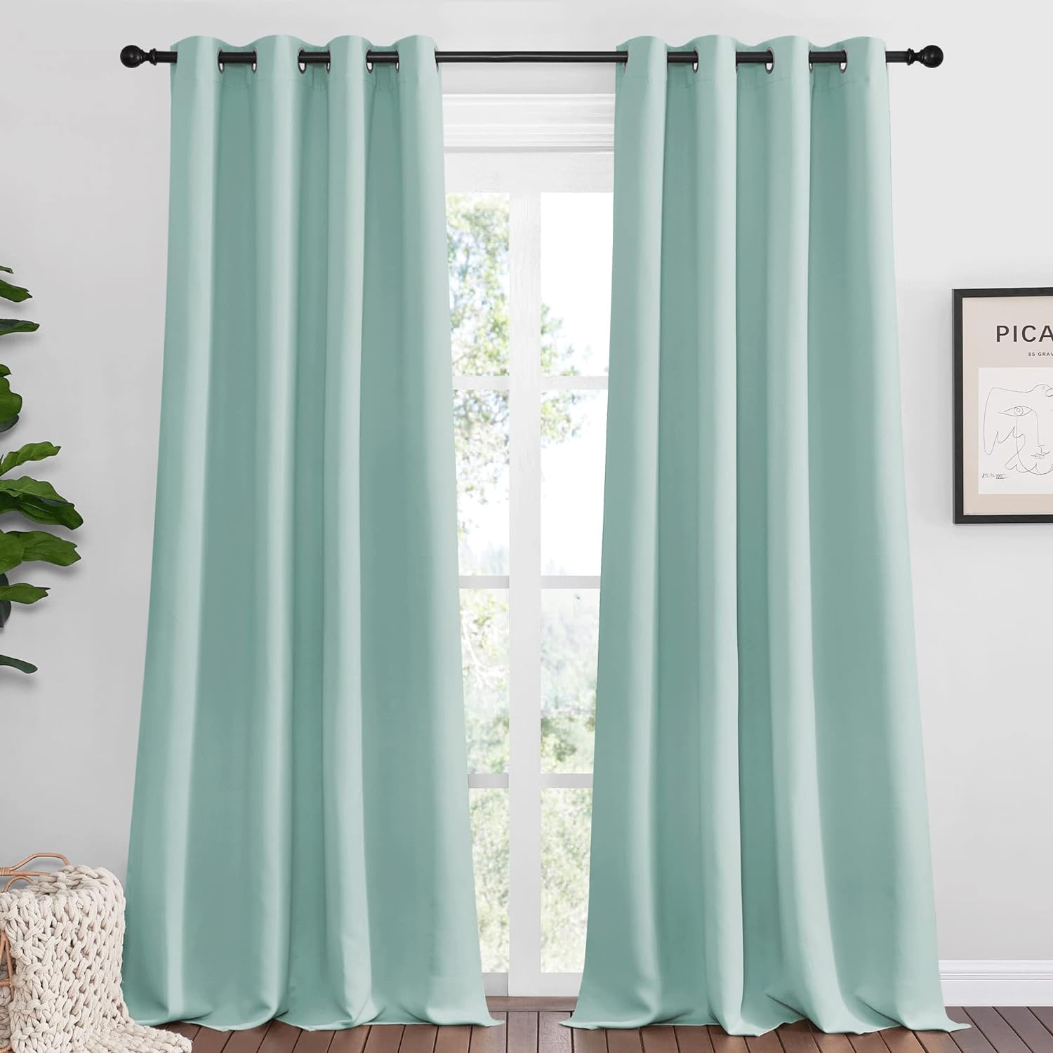 NICETOWN Halloween Blackout Curtains