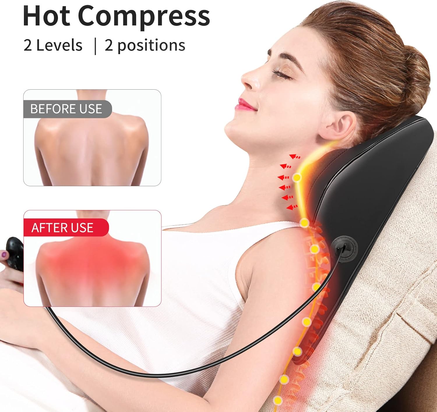 Boriwat Heated Back Massager