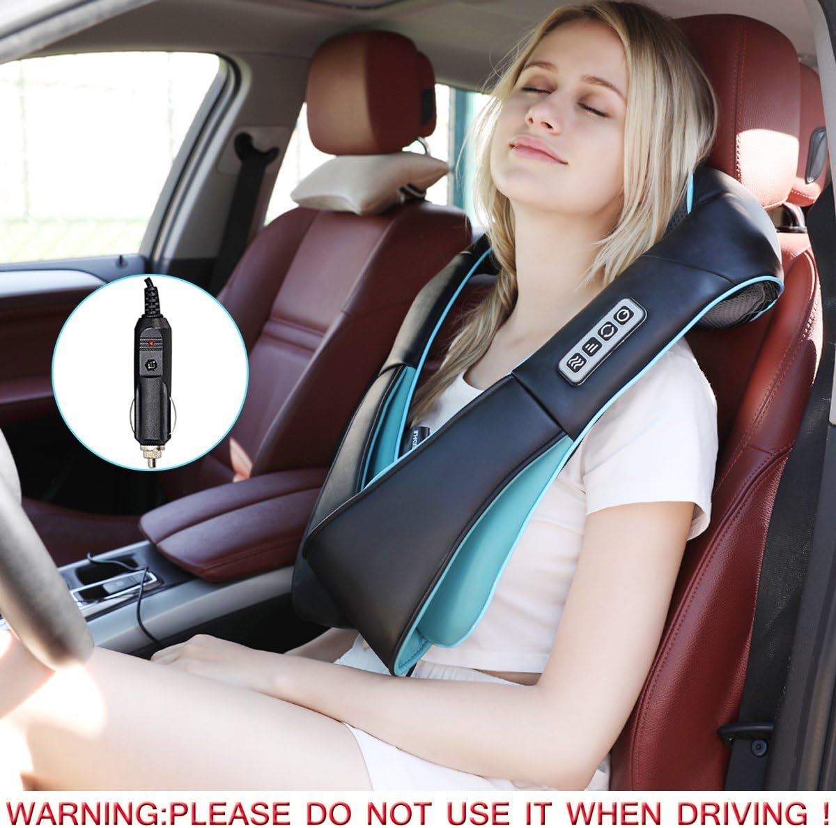 Mo Cuishle Shiatsu Neck & Back Massager with Heat