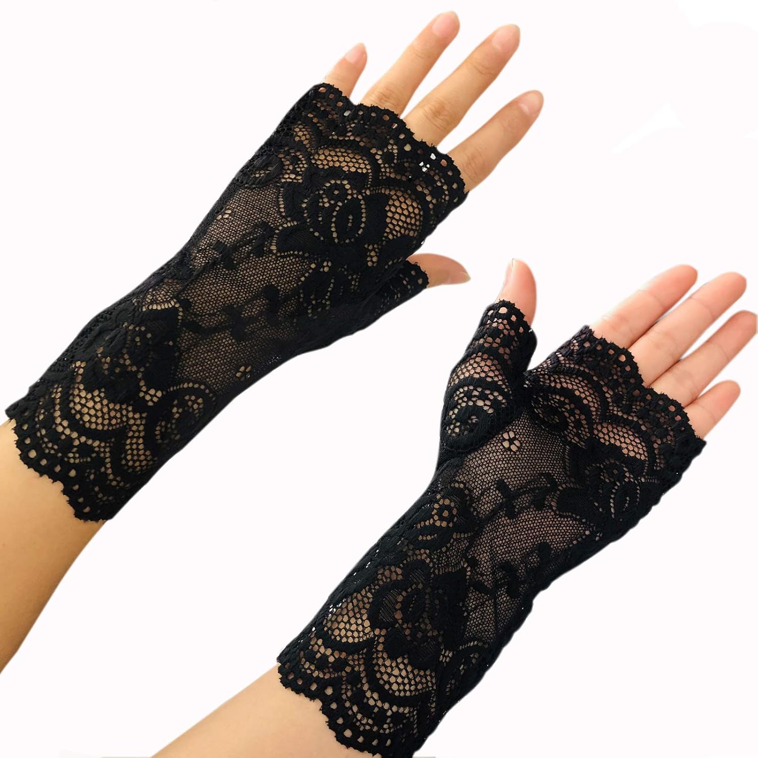 Monochef Women Short Lace Gloves