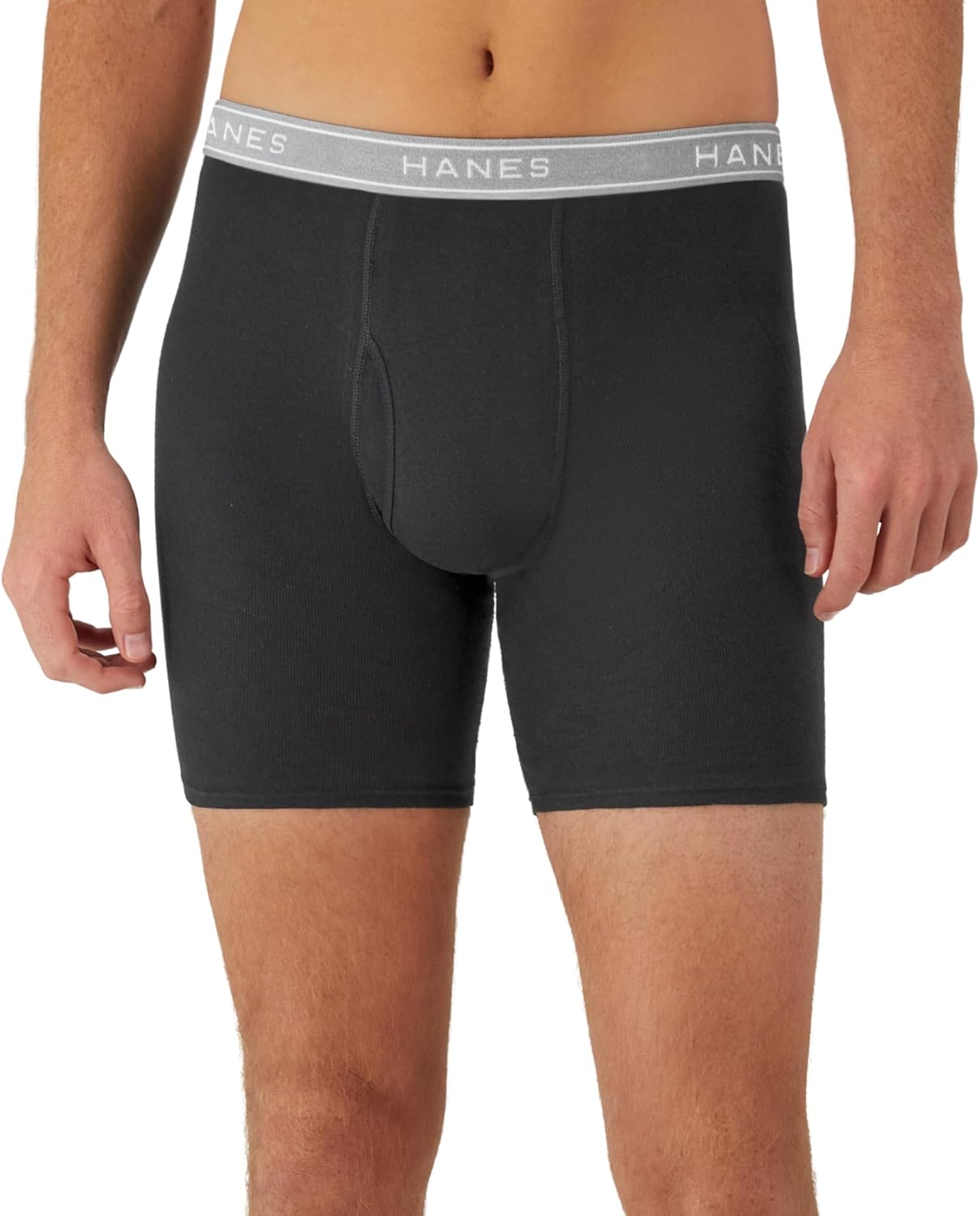 Hanes Men’s Boxer Briefs Cool Dri Cotton