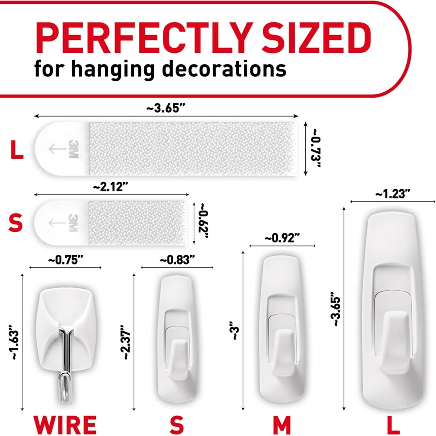 Command Variety Pack with Picture Strips & Hooks
