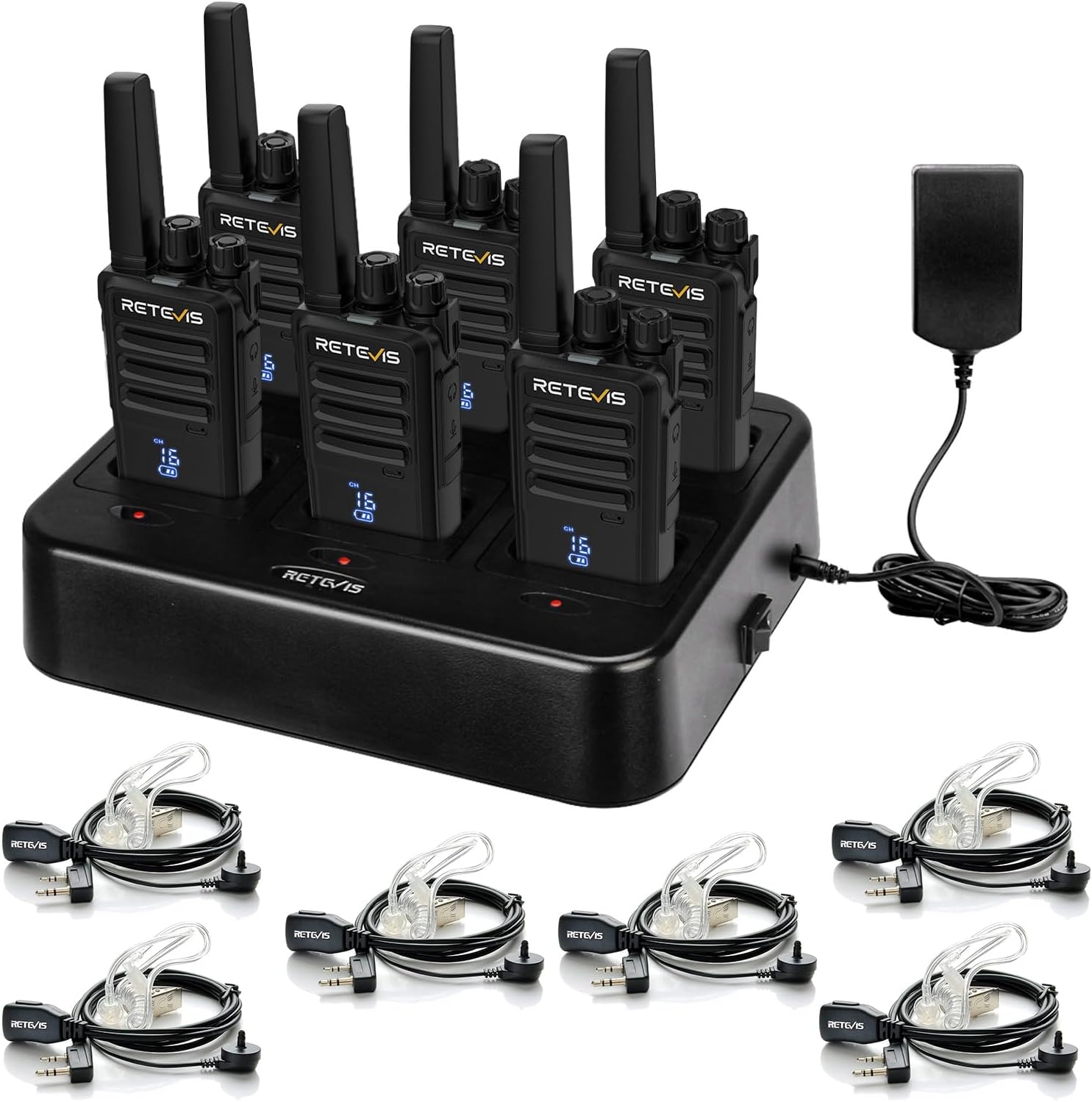 Retevis RT68 Walkie Talkies 6-Pack