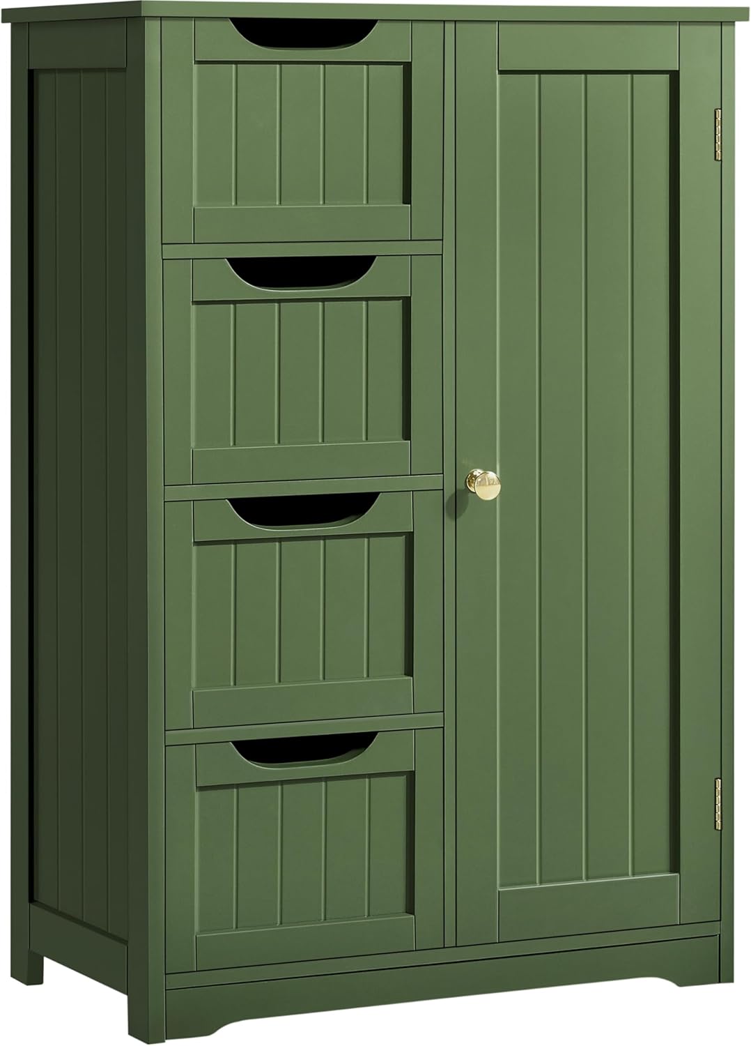 Yaheetech Bathroom Floor Cabinet Freestanding Storage Organizer