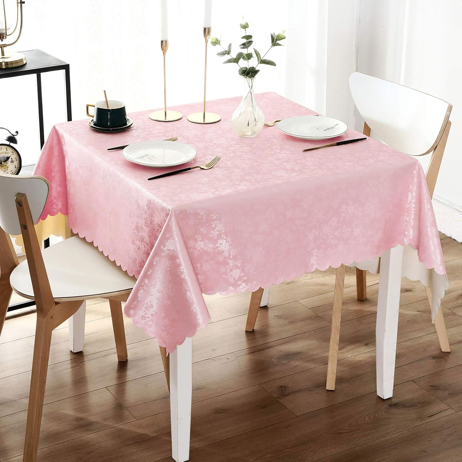 Smiry Rectangle Table Cloth Waterproof Heavy Duty