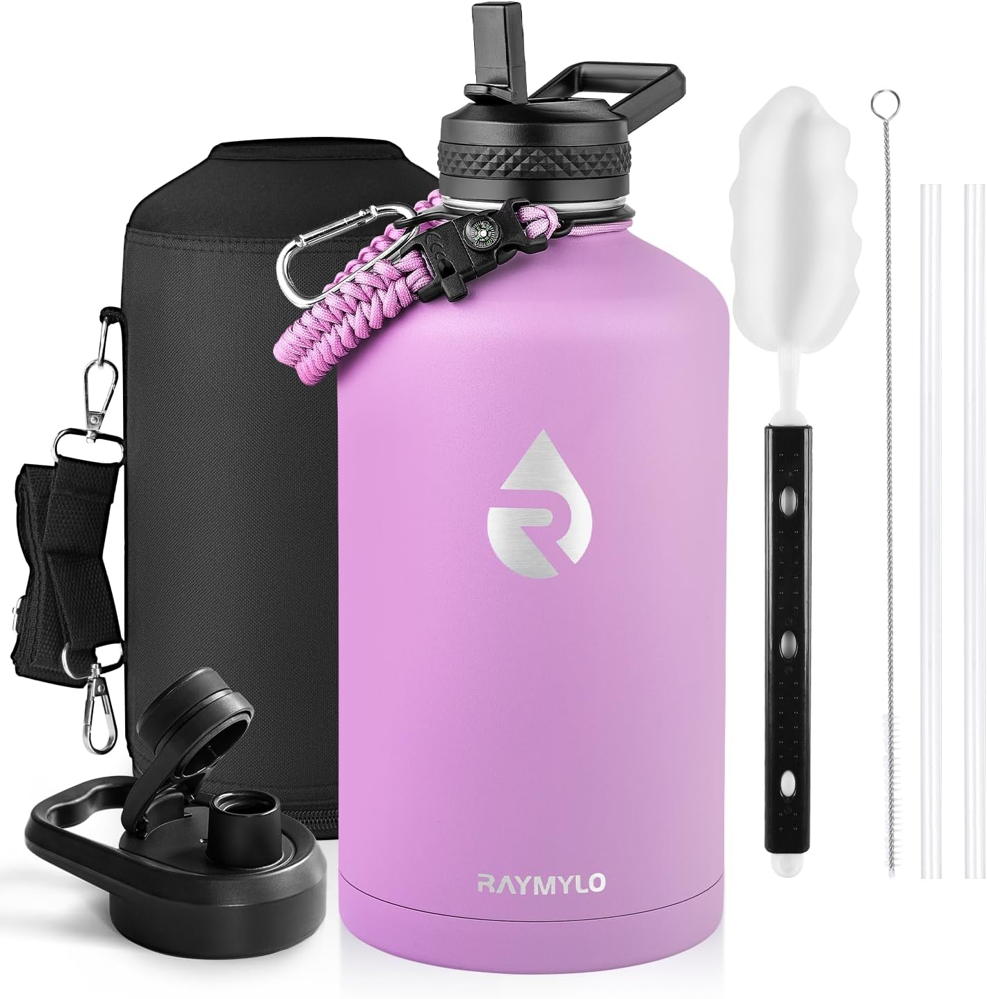 64oz Insulated Water Bottle Stainless Steel