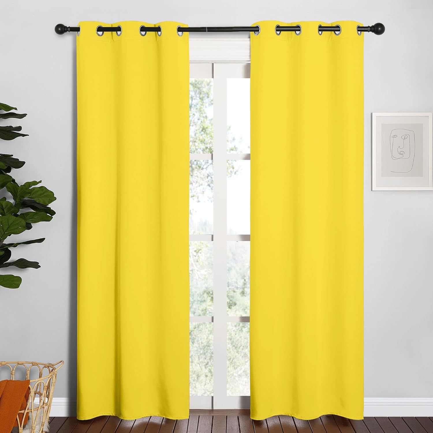 NICETOWN Halloween Blackout Curtains