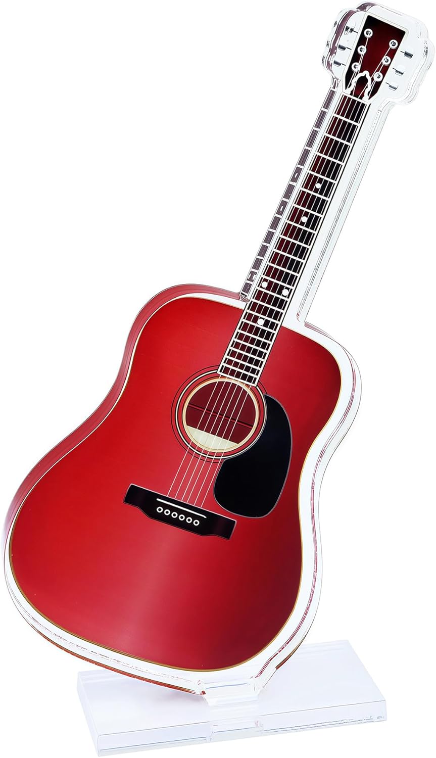 Acrylic Guitar Desk Decor for Music Room