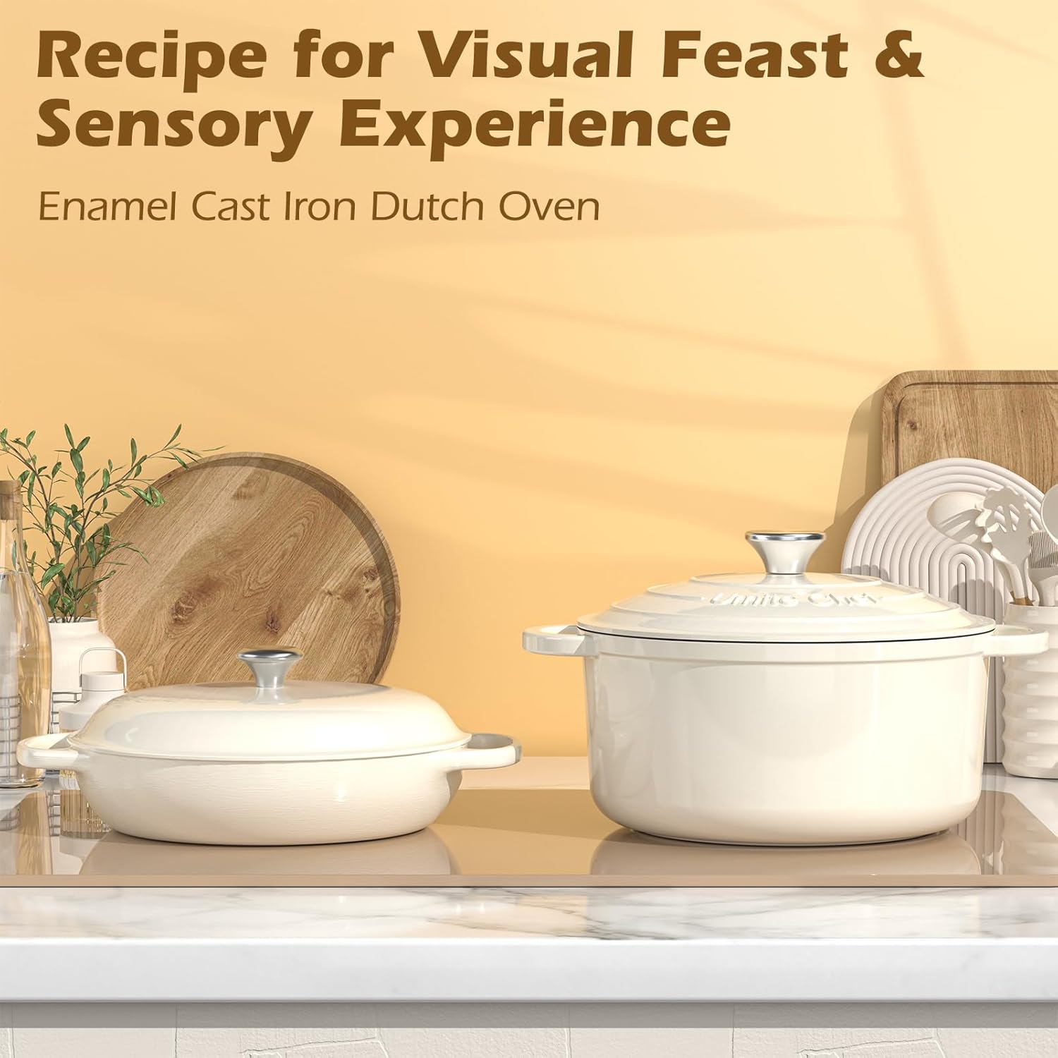 Enameled Cast Iron Dutch Oven