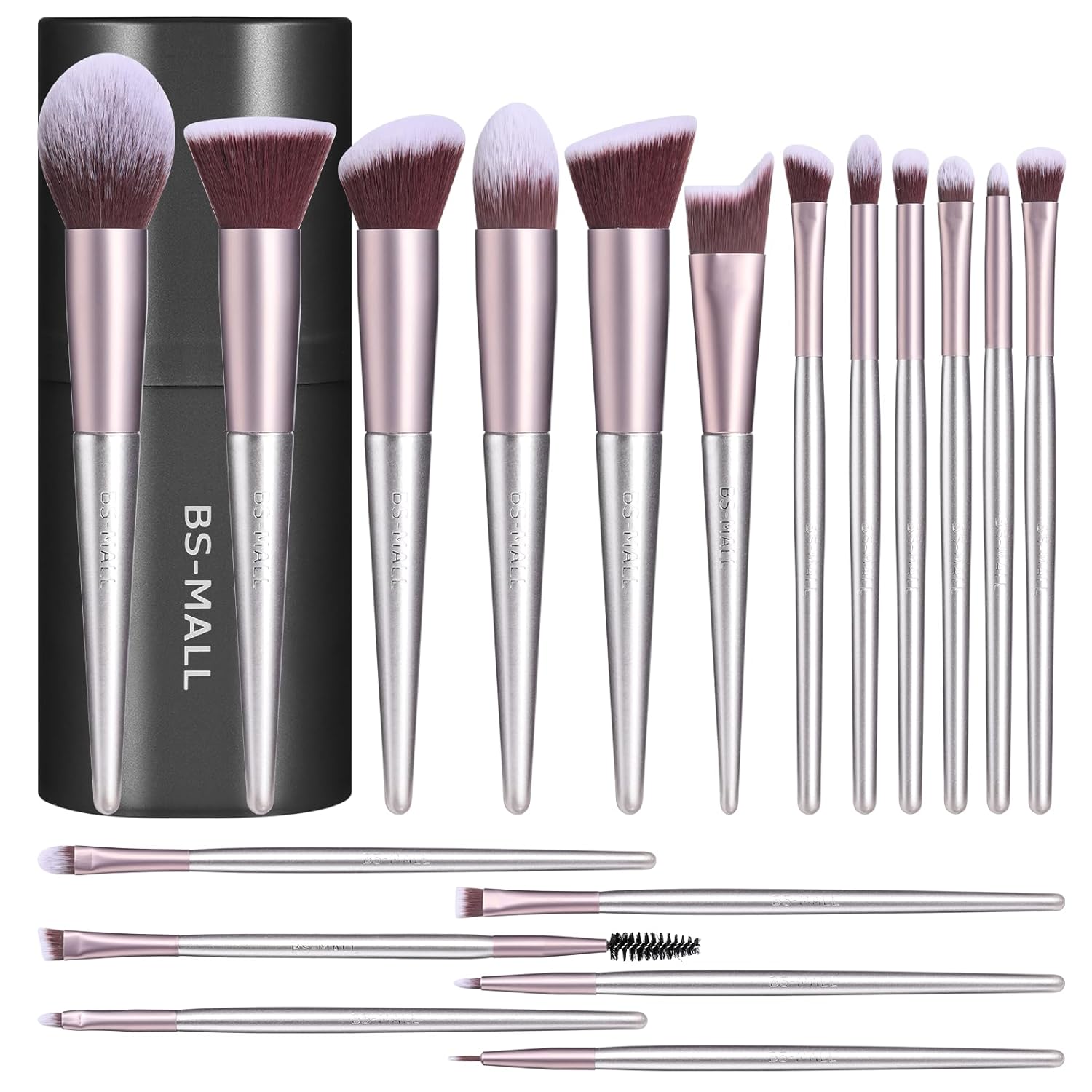 BS-MALL 18 Pcs Makeup Brush Set