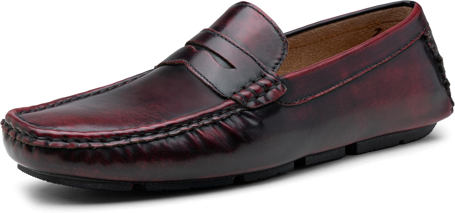 Jousen Men's Loafers Casual Slip On Shoes