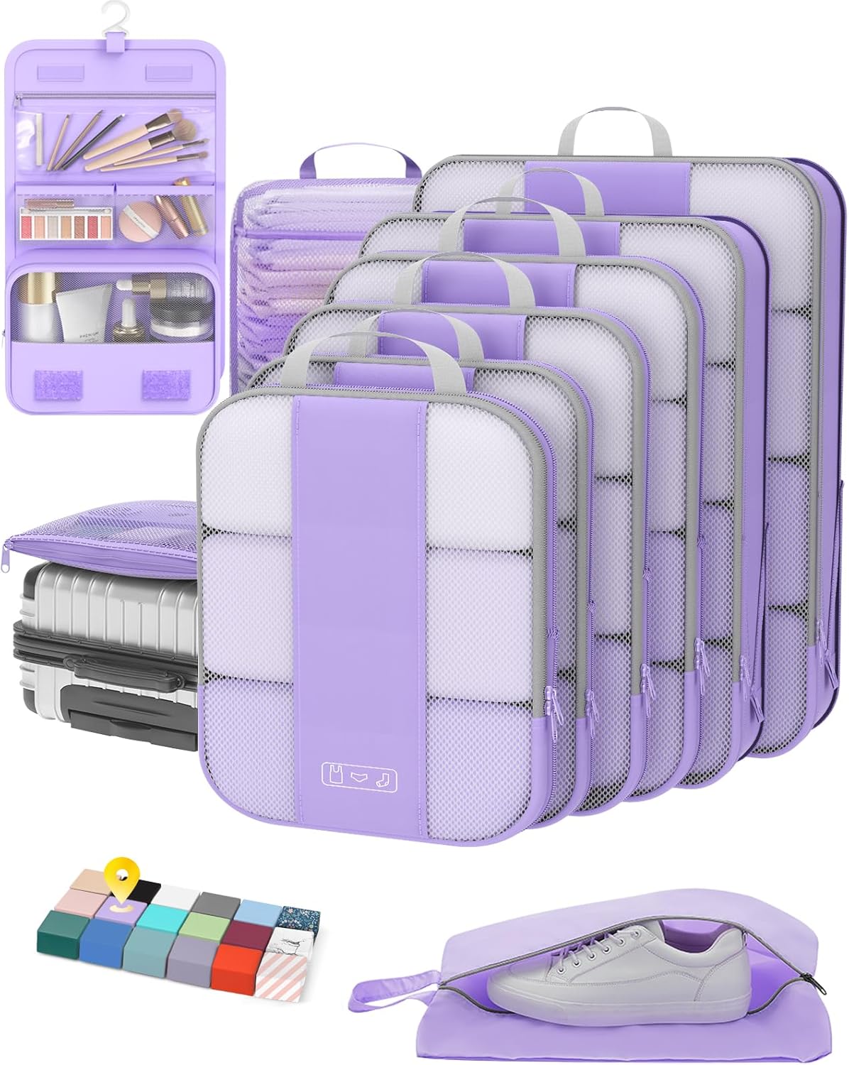 OlarHike 10 Compression Packing Cubes