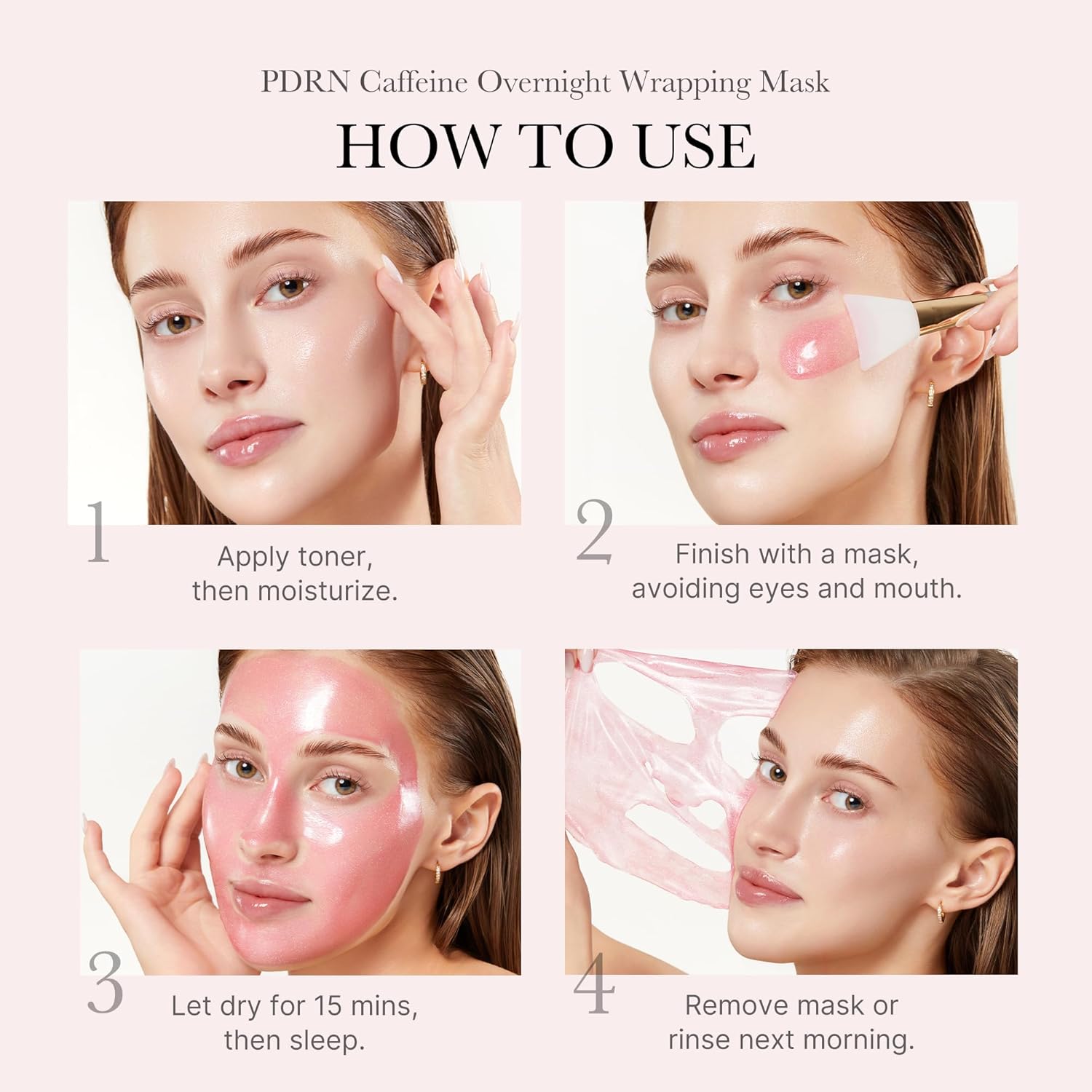 Medicube PDRN Caffeine Peel Off Mask Skincare