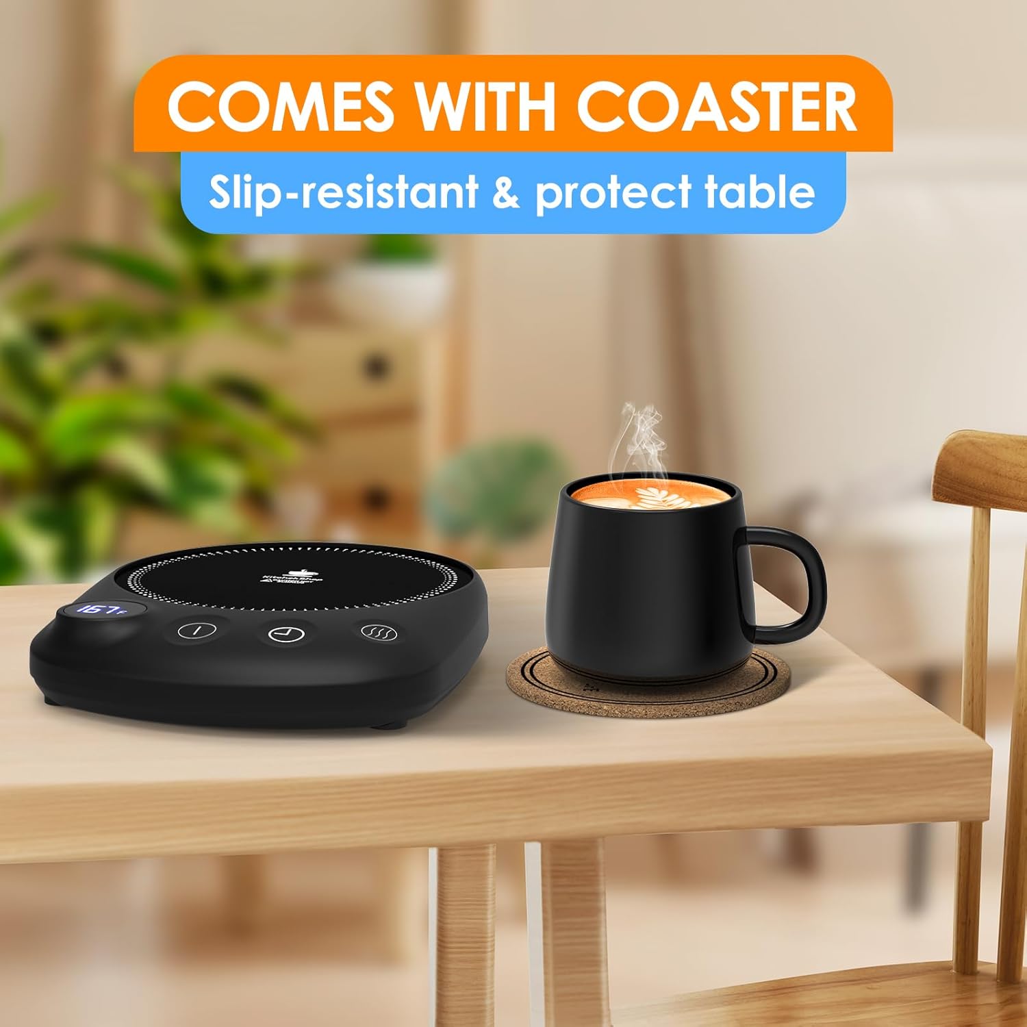 Coffee Mug Warmer with Auto Shut Off
