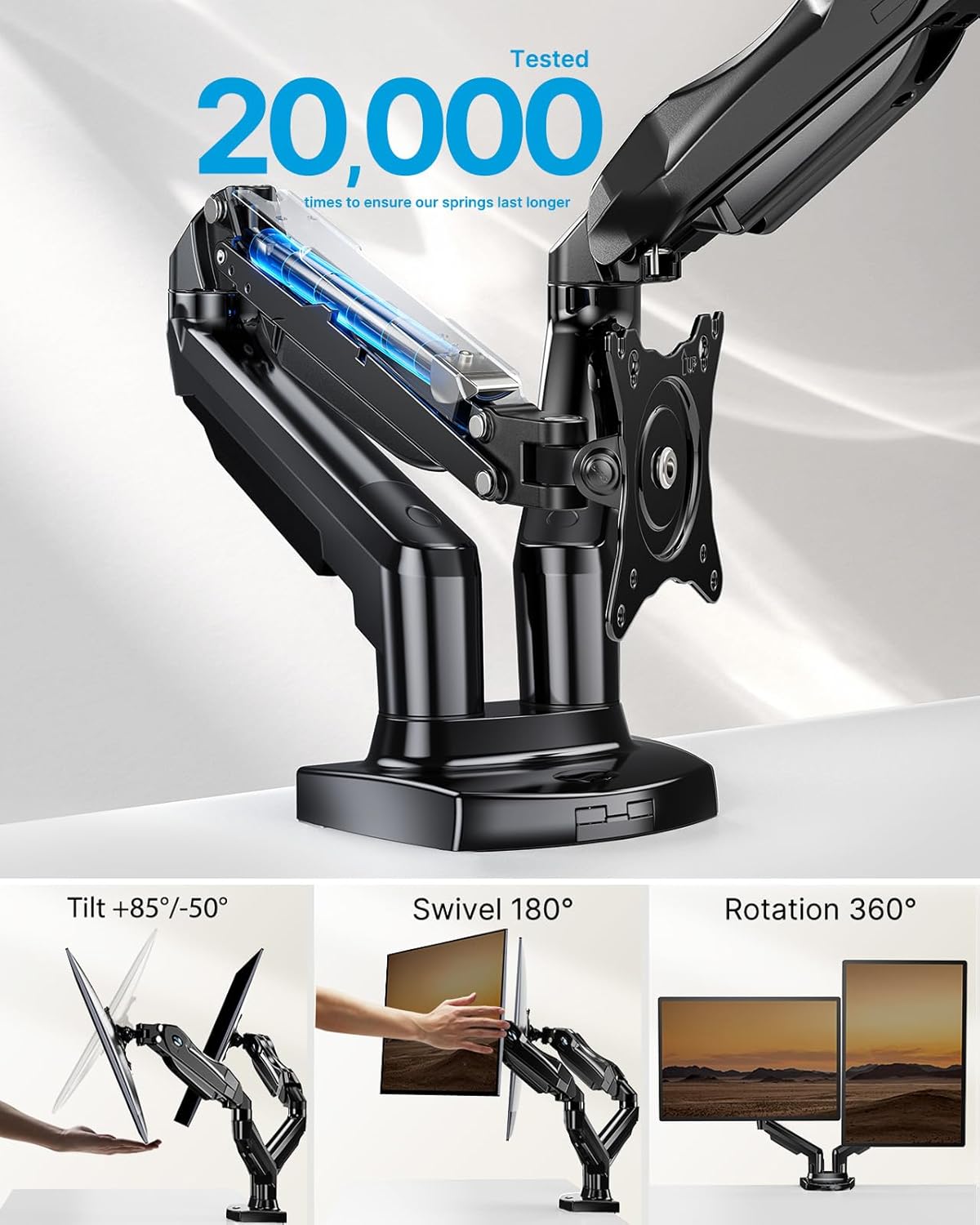 HUANUO Dual Monitor Stand