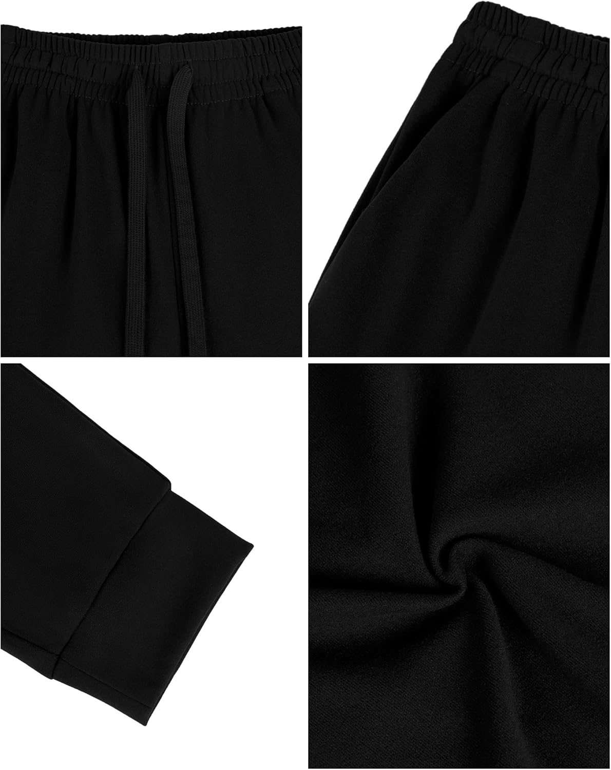 Missufe Women's High Waisted Baggy Sweatpants