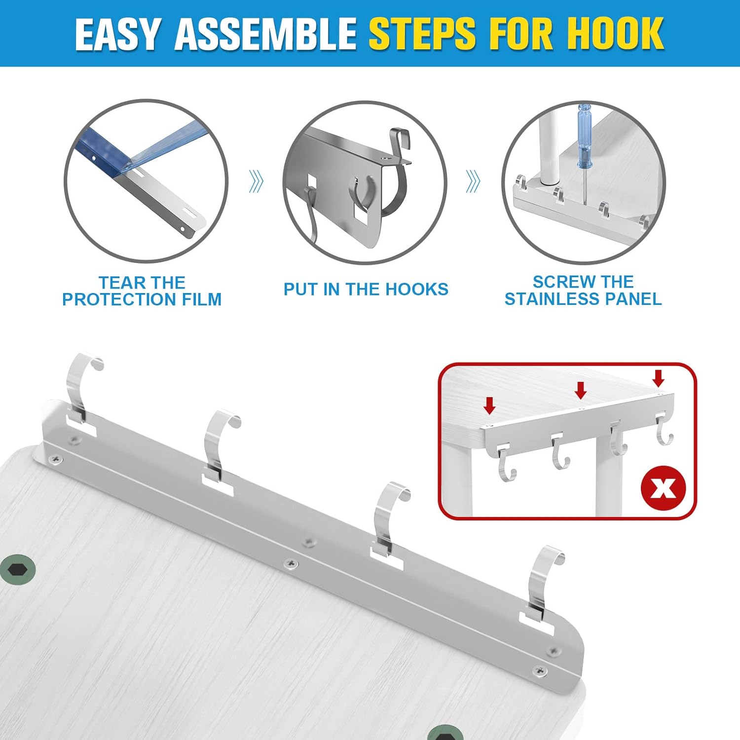 JayRex Bathroom Organizer Countertop Corner Shelf