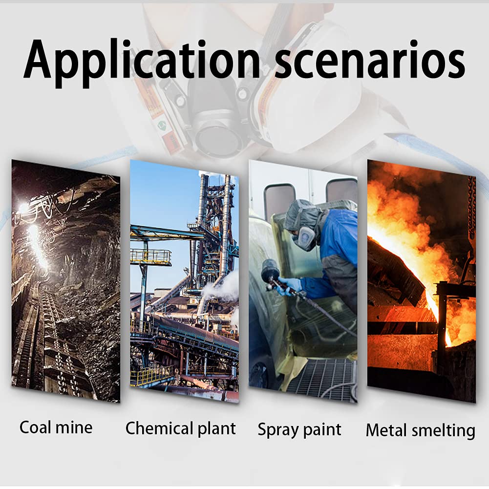 Respirator Reusable Half Face Cover Gas Mask