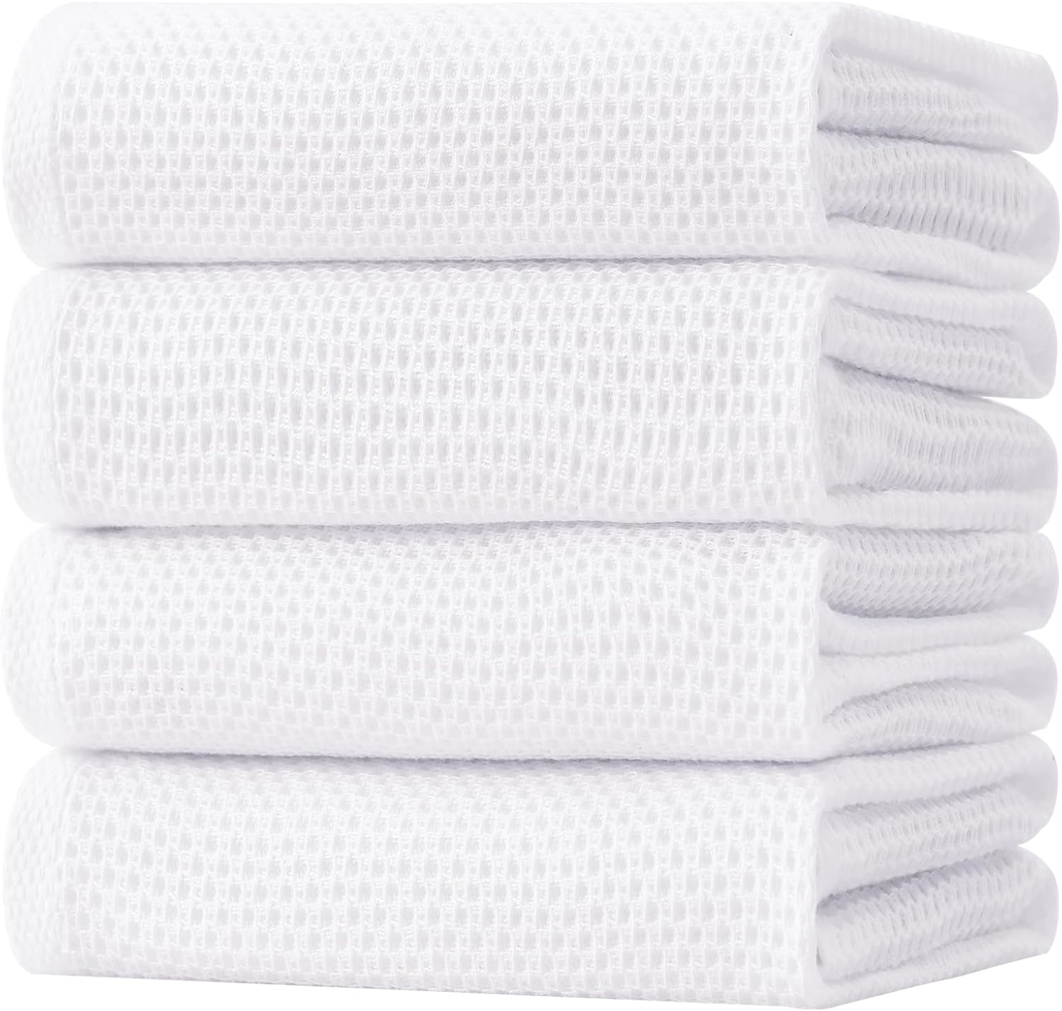 Homaxy 100% Cotton Waffle Dish Cloths
