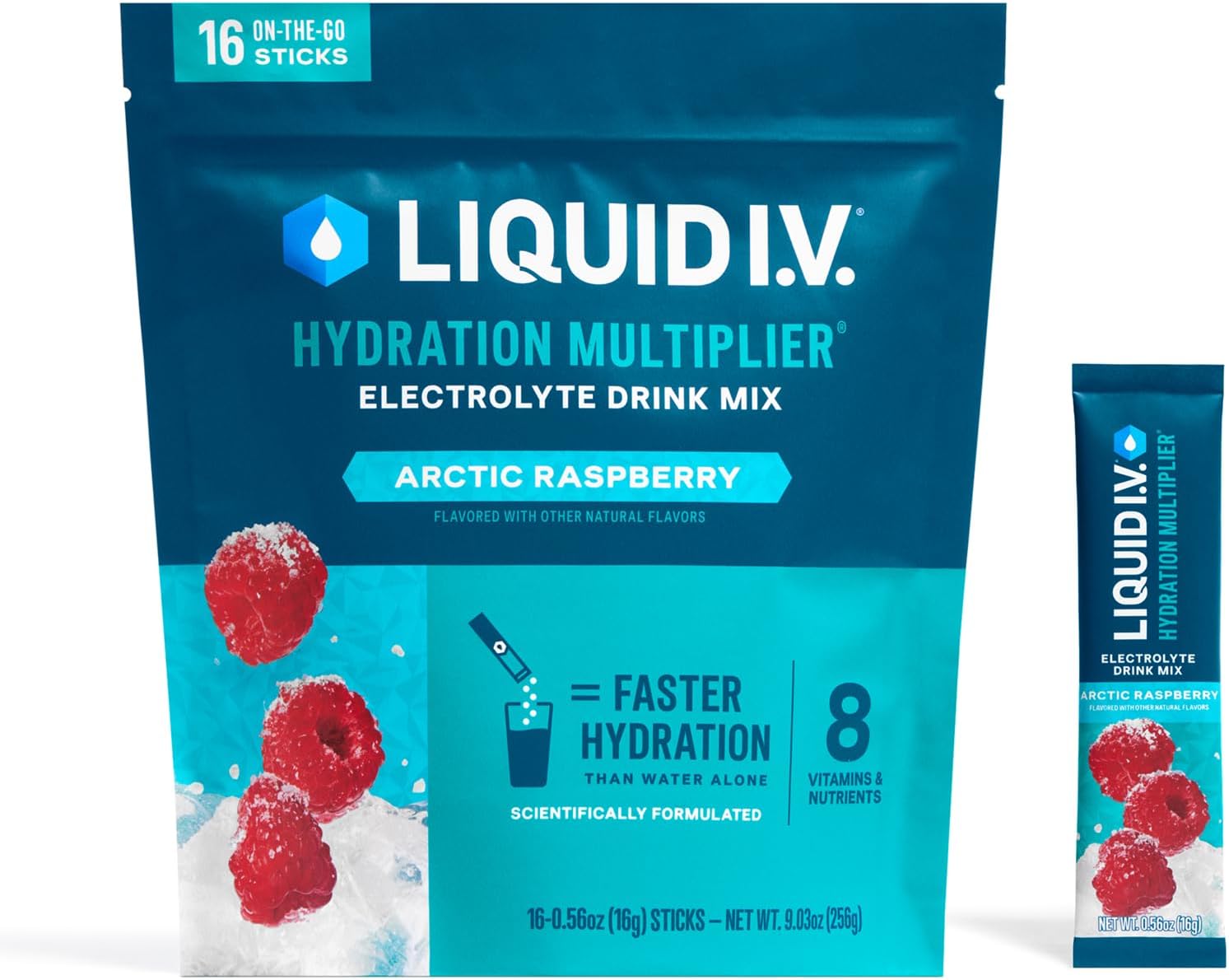 Liquid I.V. Hydration Multiplier – Lemon Lime Electrolyte Drink