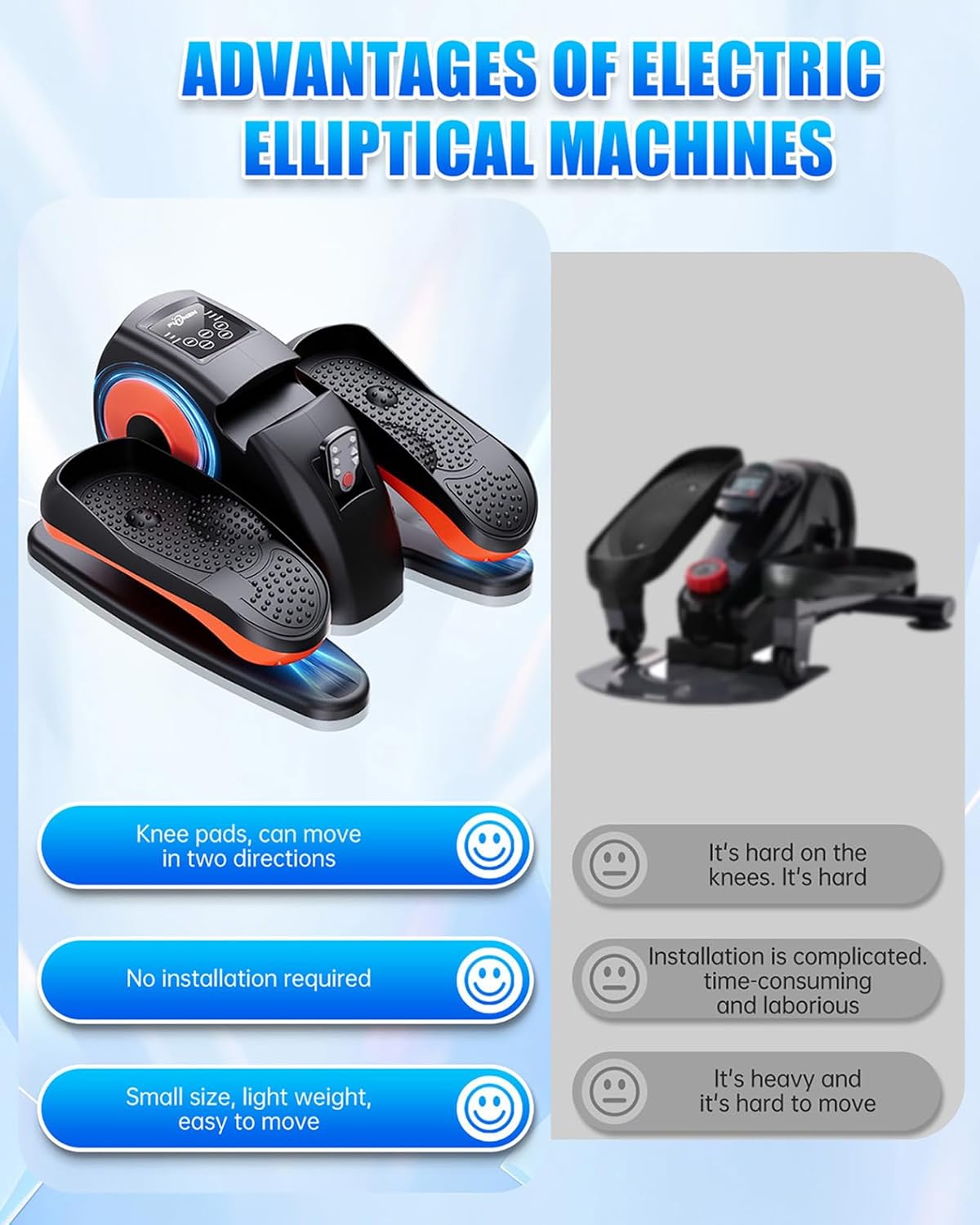 Under Desk Elliptical Machine Exerciser