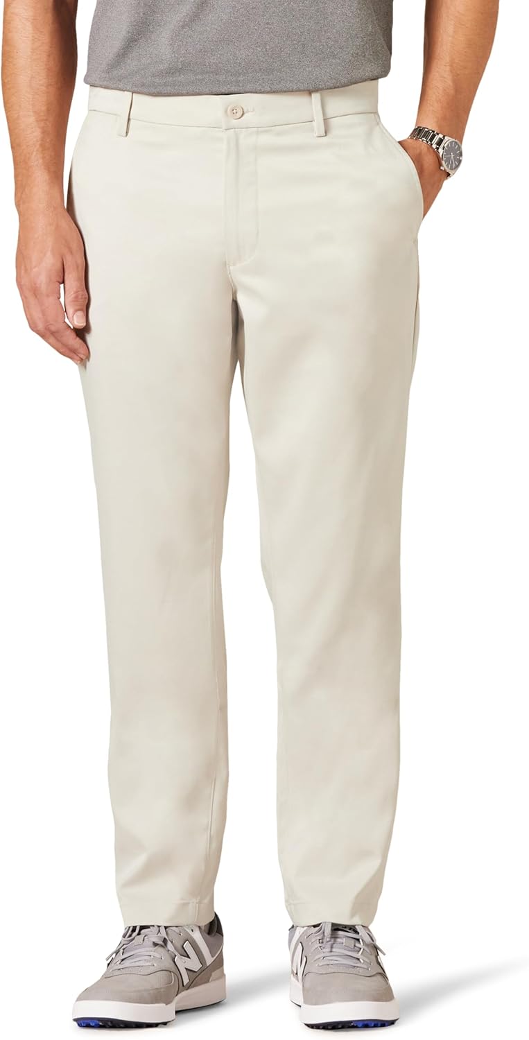 Essentials Men's Athletic-fit Stretch Golf Pants