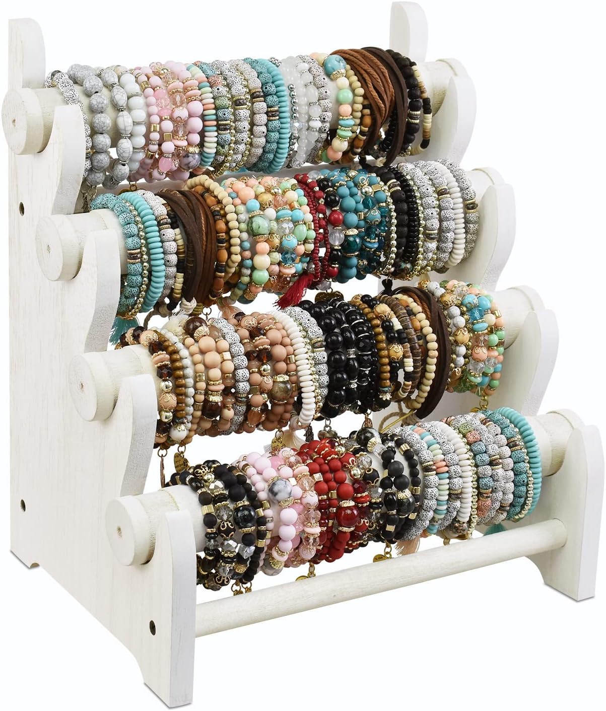 Ikee Design Wooden Jewelry Display Stand