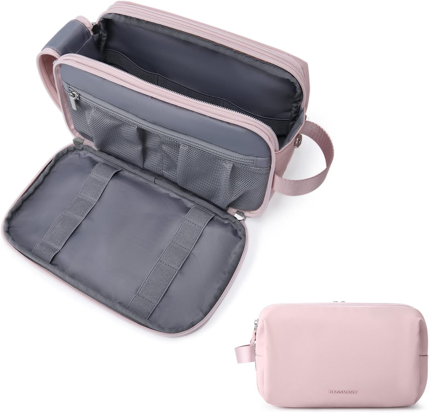 BAGSMART Men’s Toiletry Bag Travel Dopp Kit