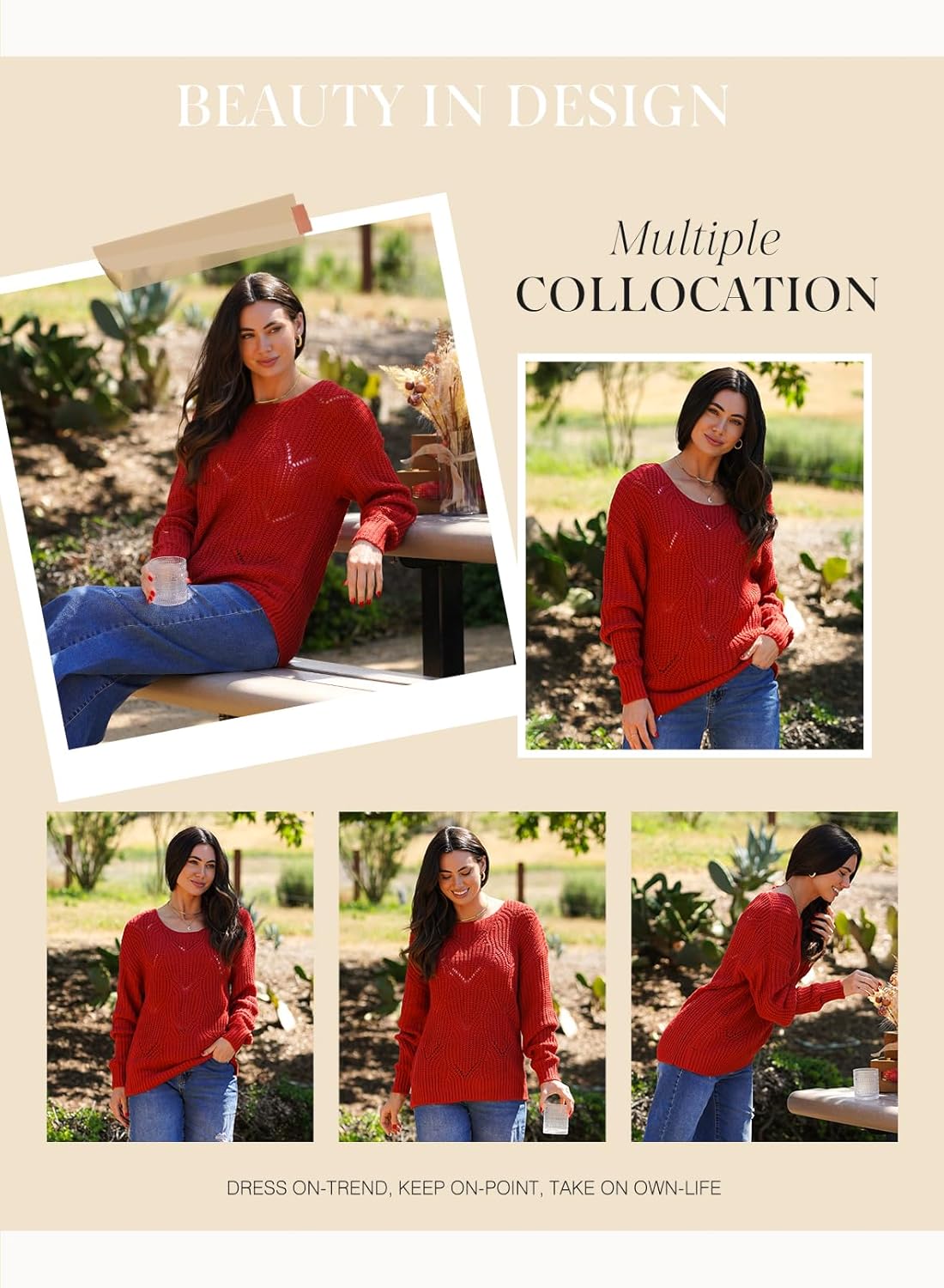 Dokotoo Womens Sweaters 2025 Crewneck