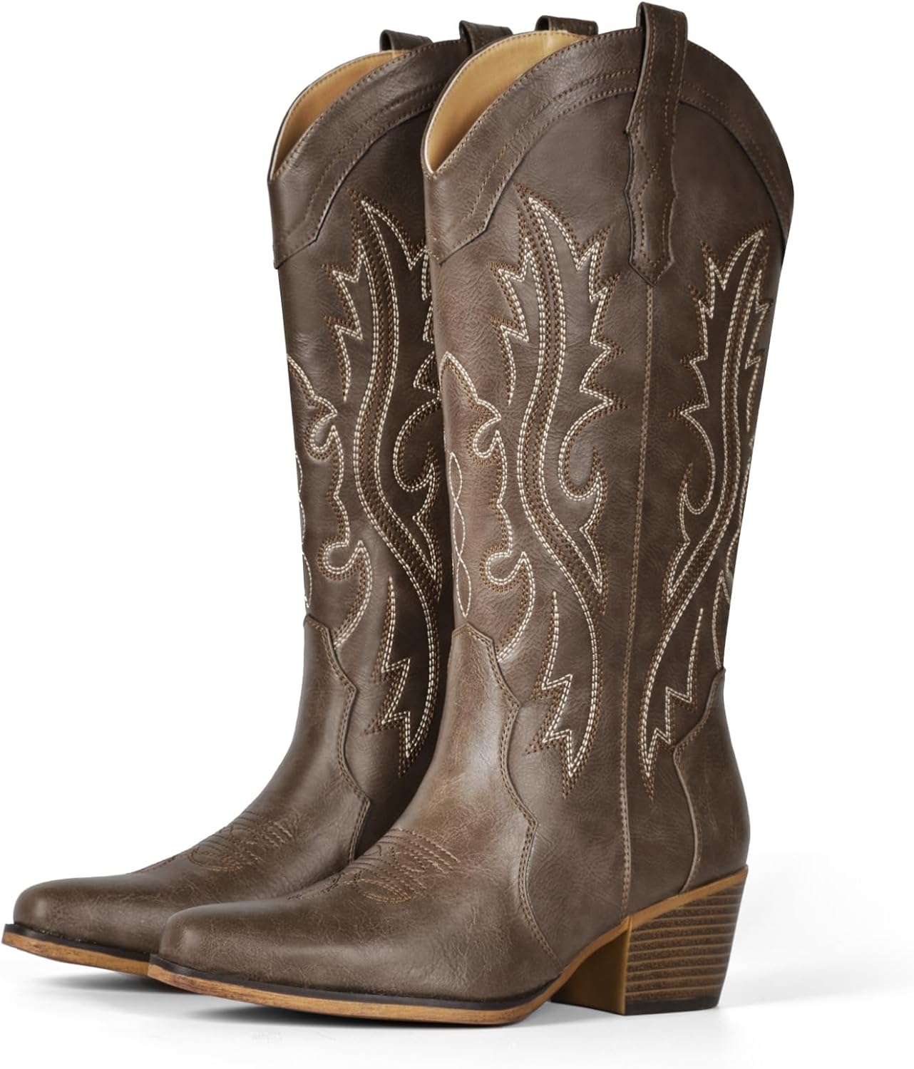 IUV Cowboy Boots For Women Western Cowgirl Boots