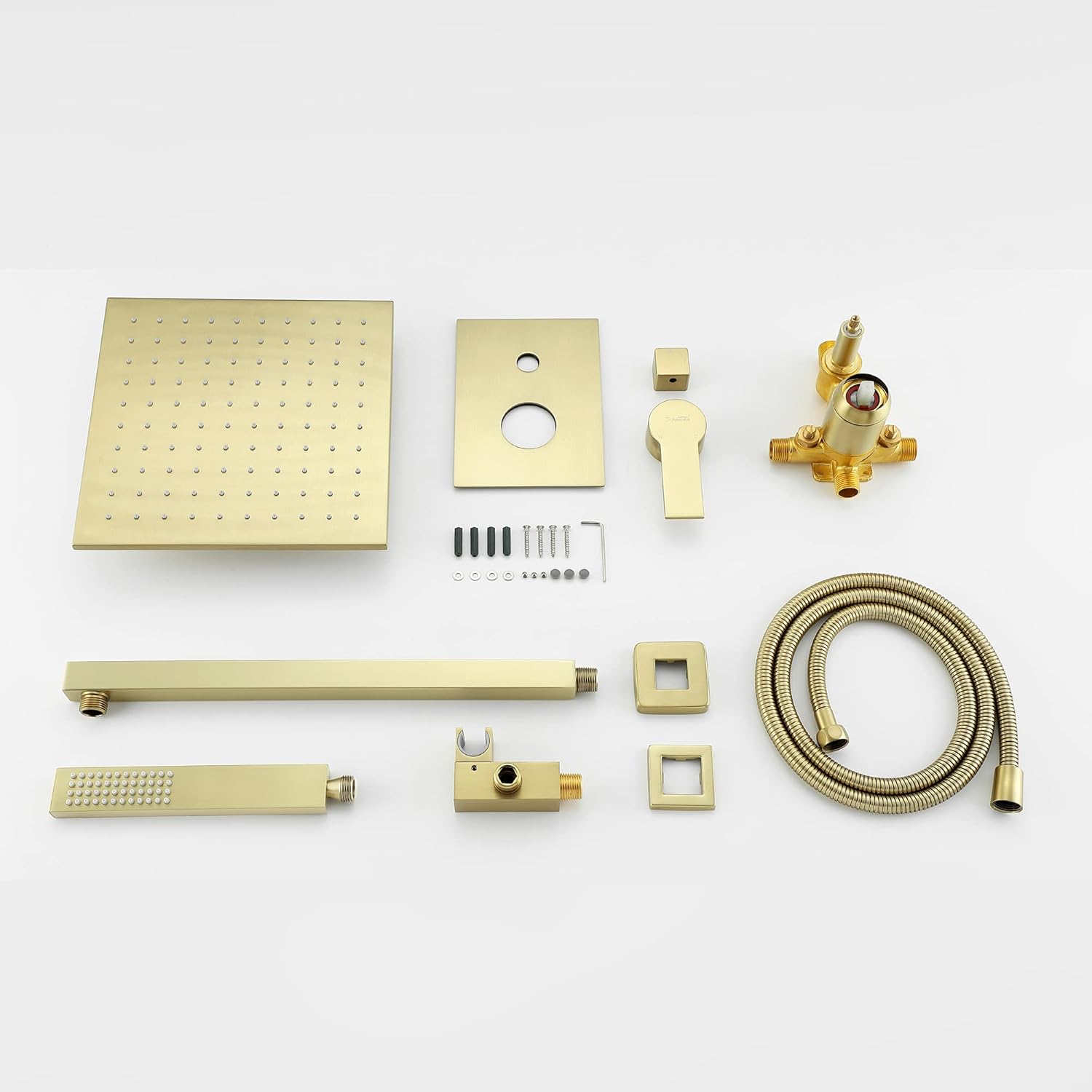 SHAMANDA Brass Rainfall Luxuly Bathroom Shower System