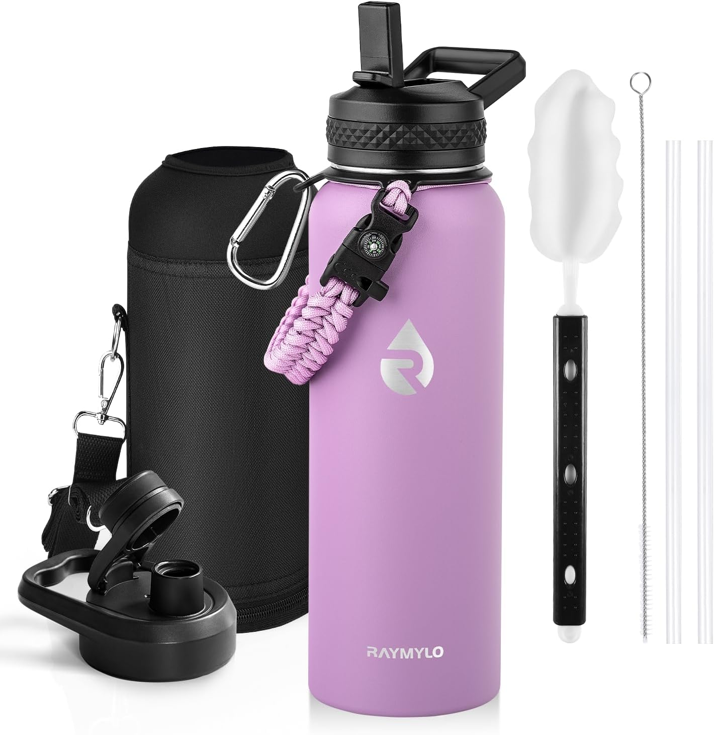 64oz Insulated Water Bottle Stainless Steel