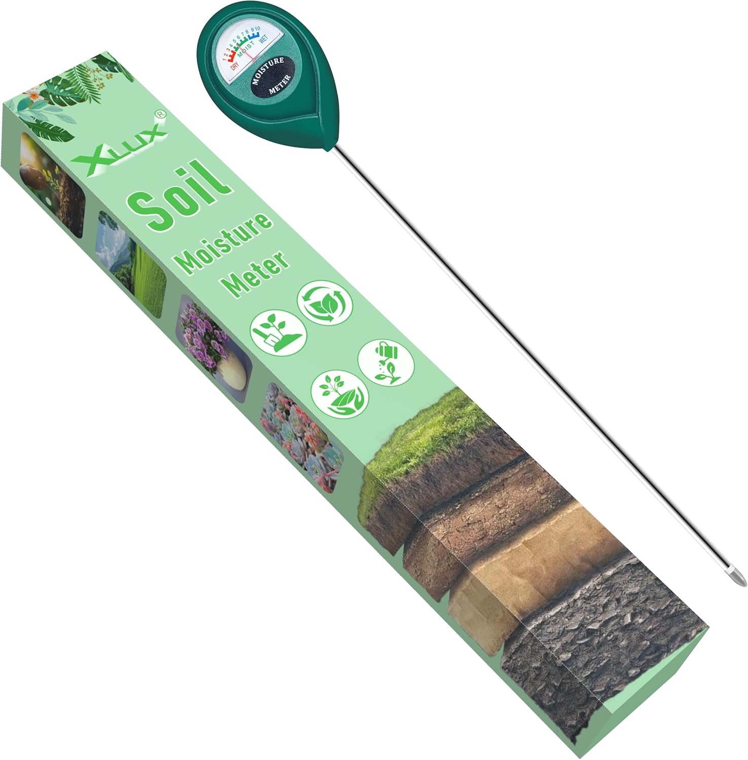 XLUX Soil Moisture Meter Plant Water Monitor