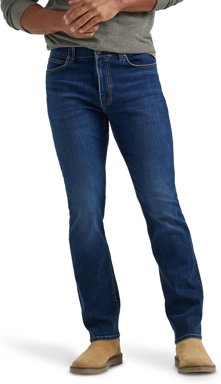 Lee Men's Extreme Motion Regular Straight Jean