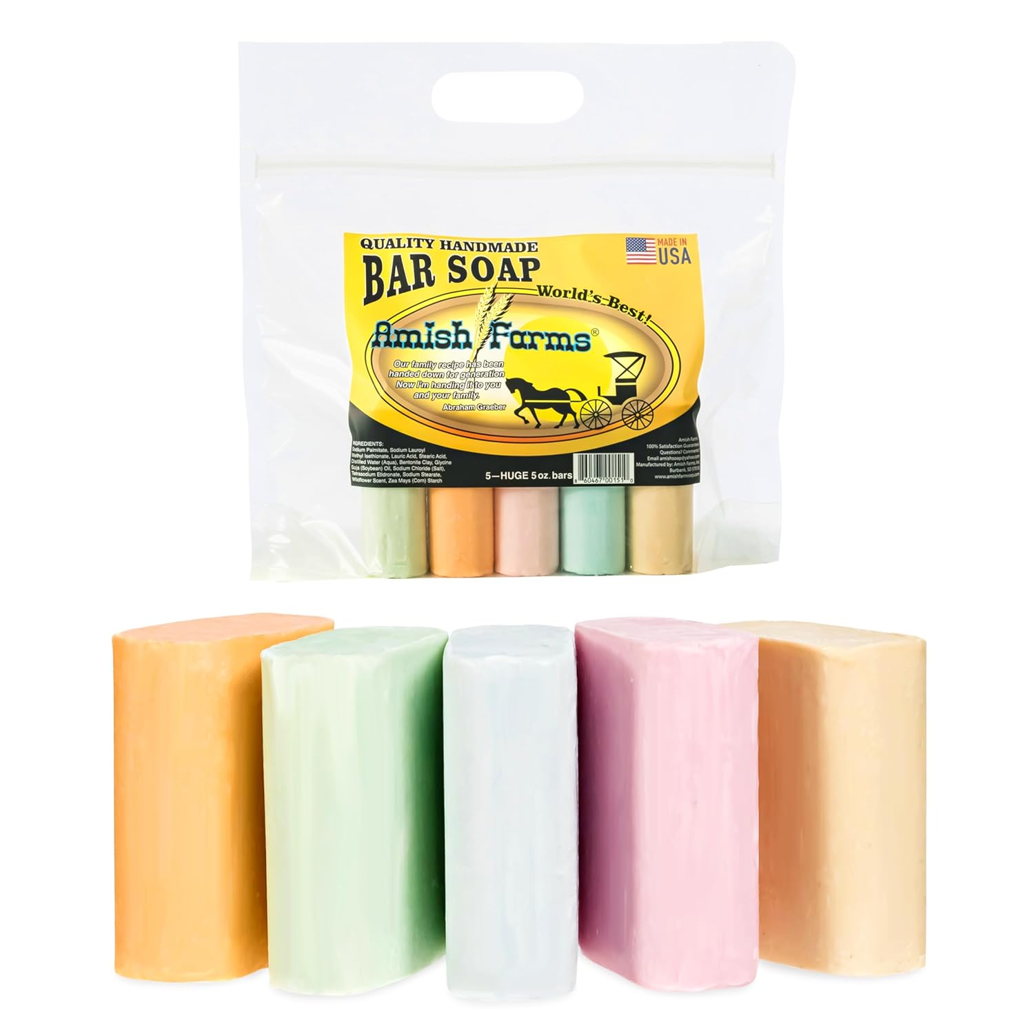 Amish Farms Natural Soap Bars
