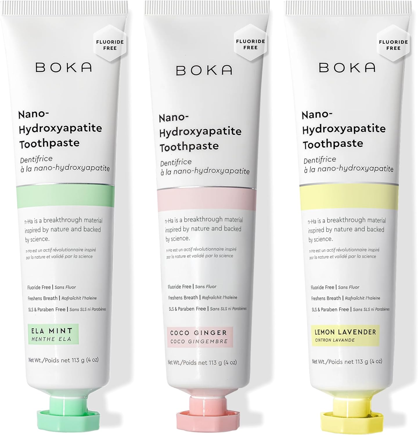 Boka Fluoride-Free Nano Hydroxyapatite Toothpaste