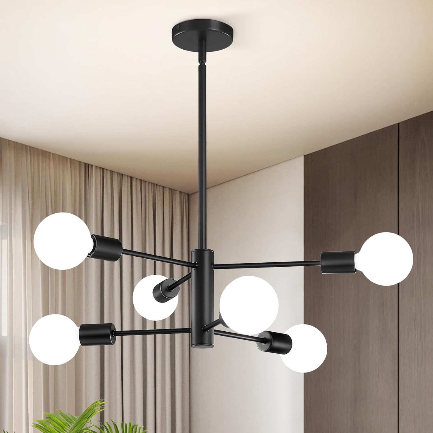 Modern Chandelier Ceiling Light Fixture Sputnik