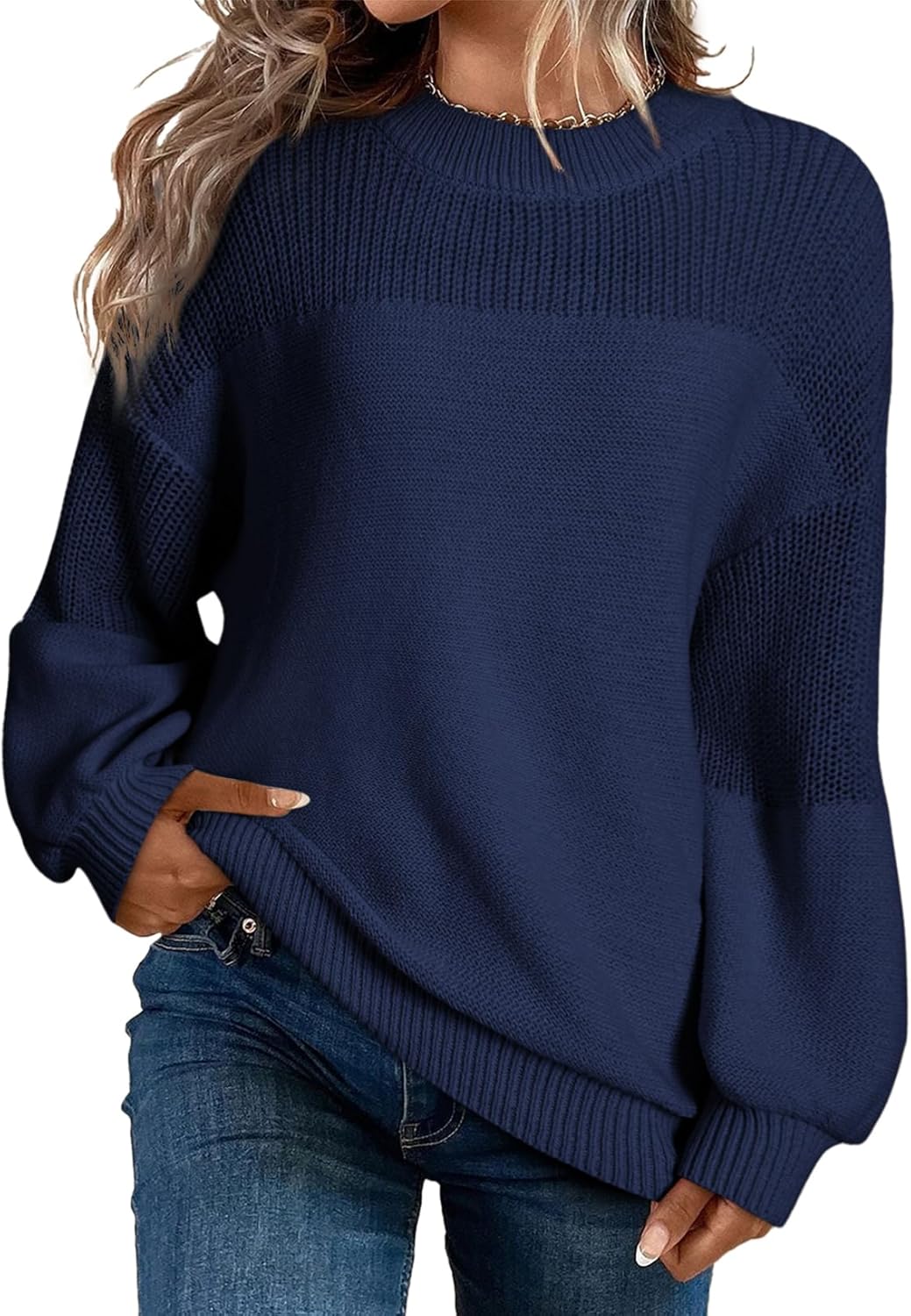 Dokotoo Women's Casual Long Sleeve Sweaters
