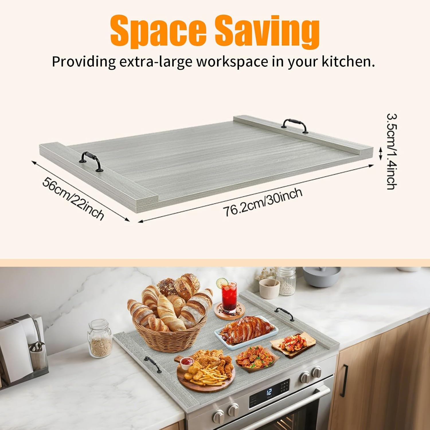 Wood Stove Burner Cover for Gas Electric