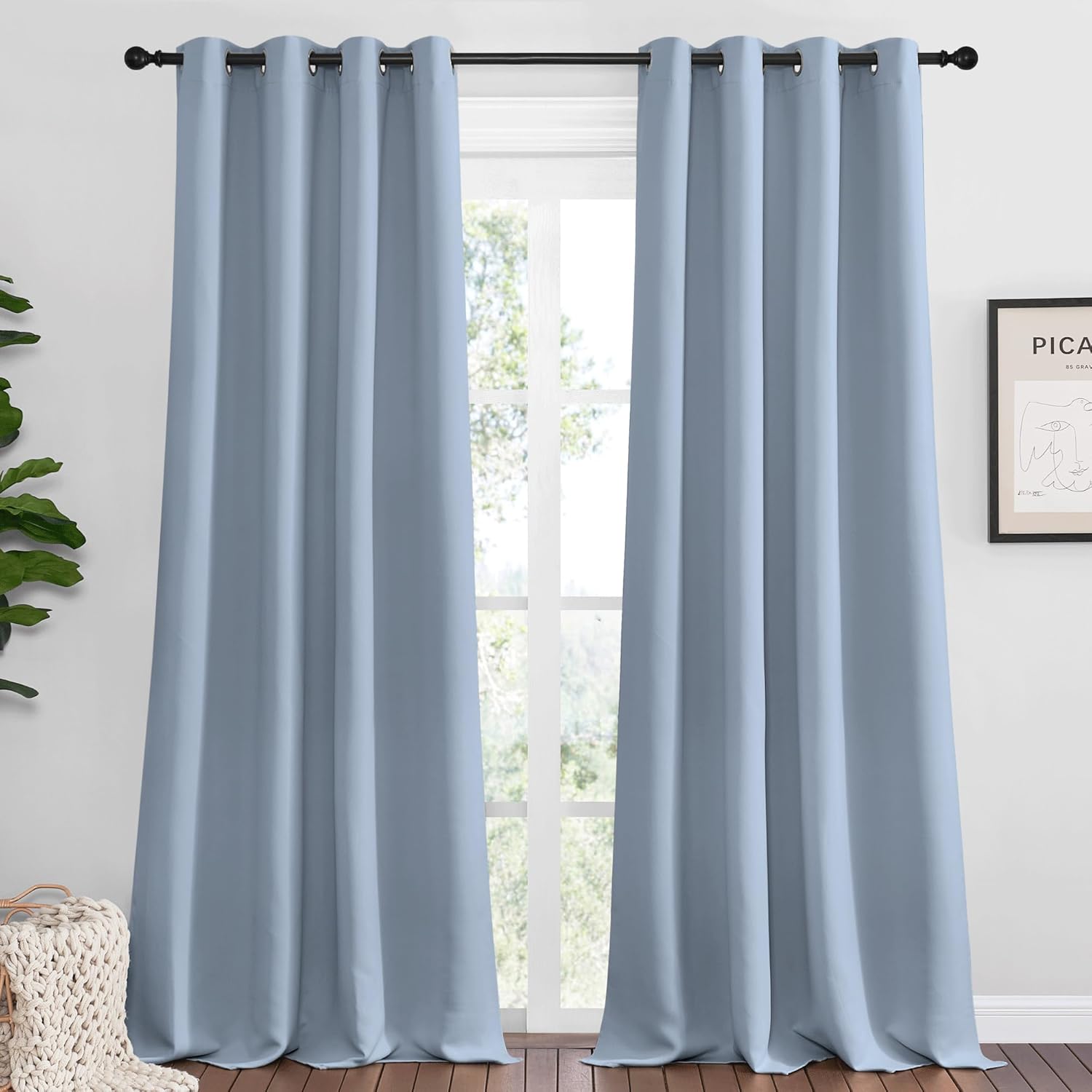 NICETOWN Halloween Blackout Curtains