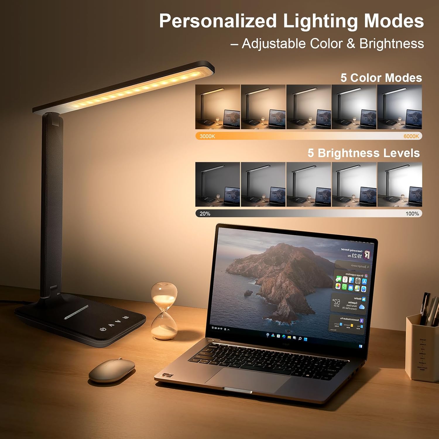Shinelife LED Desk Lamp for Office Home