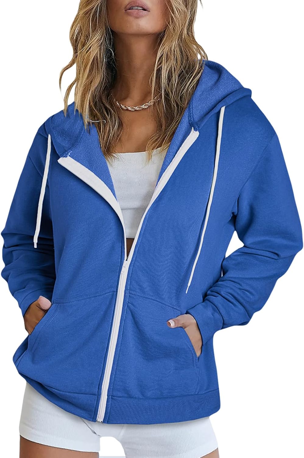 Dokotoo Women's Full Zip Up Hoodie for Women
