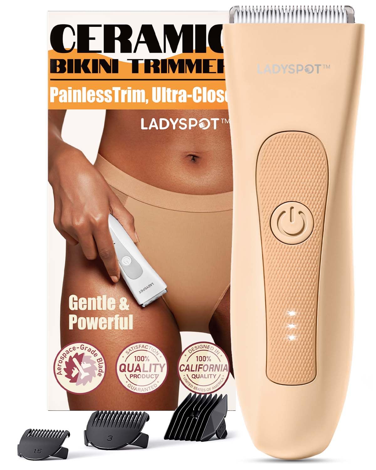 MANSPOT Groin & Body Hair Trimmer