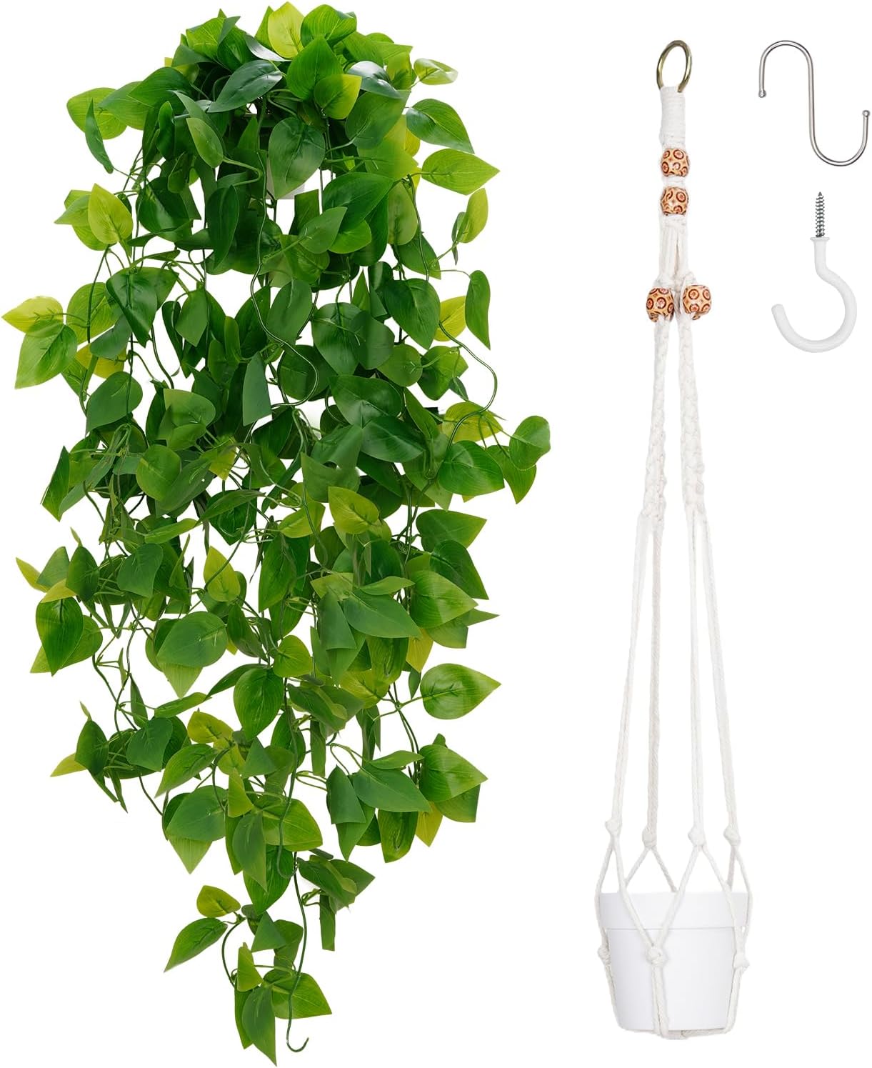 BLEUM CADE Fake Artificial Hanging Plant