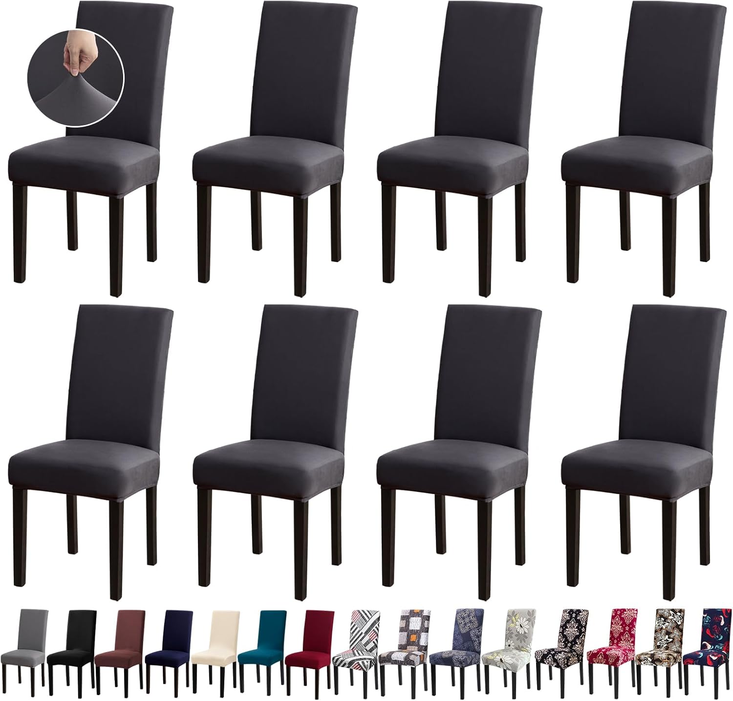 Chair Covers Stretch Kitchen Dining Room