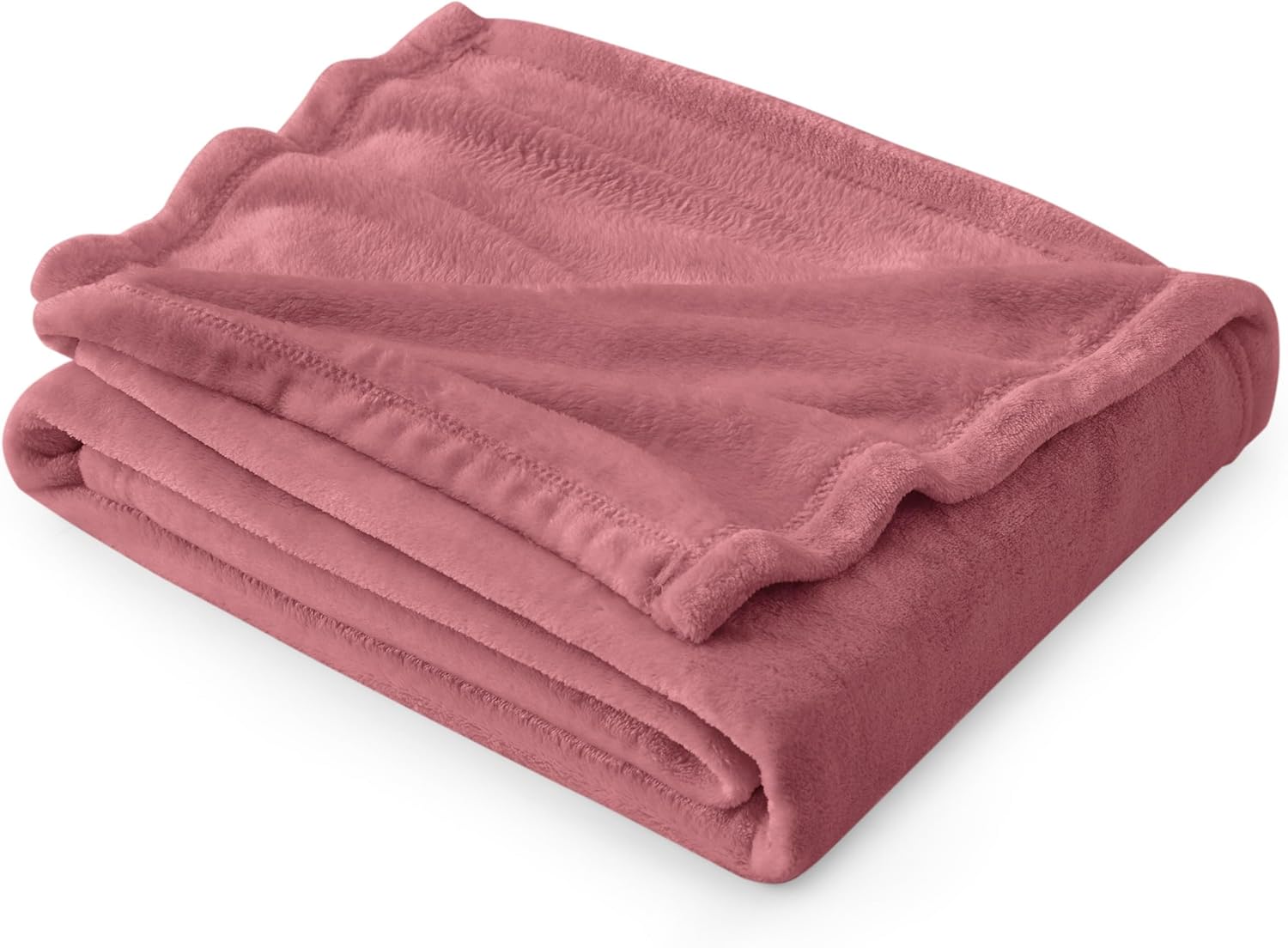 Bedsure GentleSoft Fleece Bed Blankets Queen Size