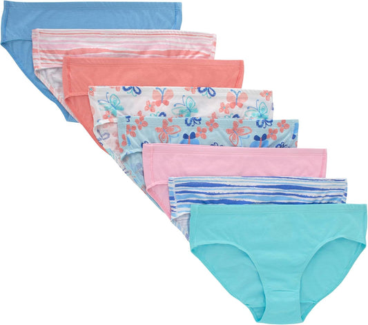 Hanes Girls Underwear 100% Organic Cotton