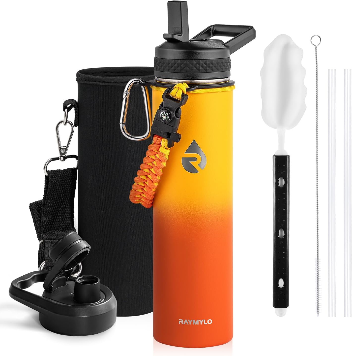 64oz Insulated Water Bottle Stainless Steel