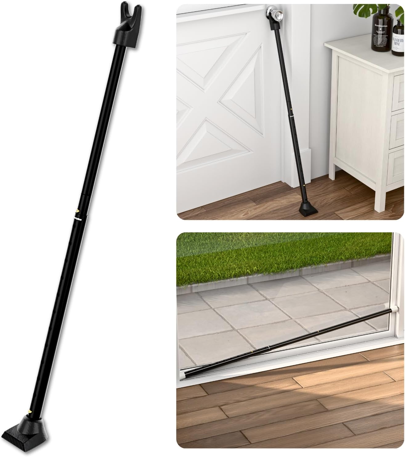 SECURITYMAN 2-in-1 Door Security Bar