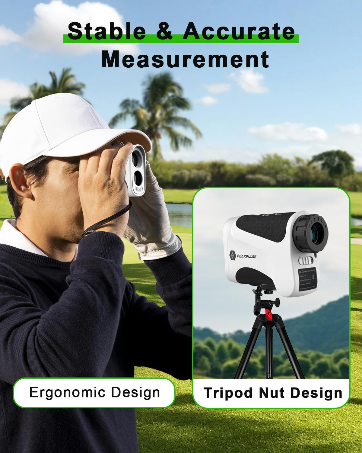 Golf Rangefinder Yards Golfing 6X Magnification